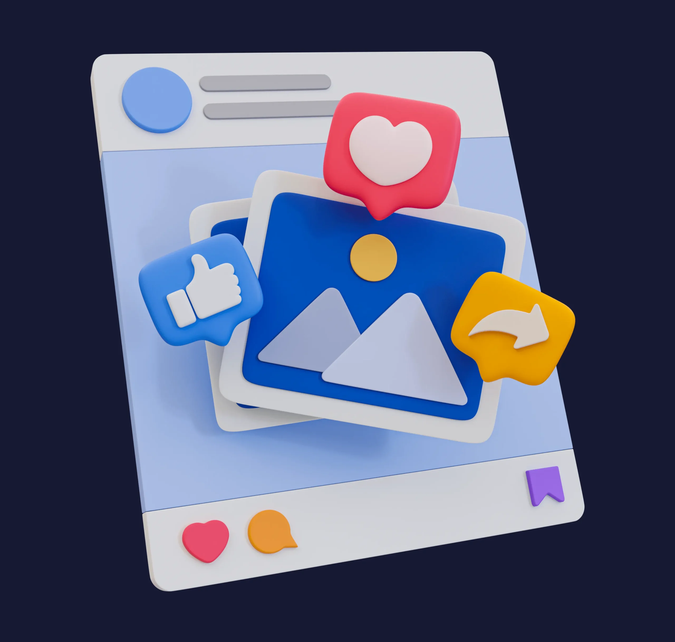 social media marketing page and how we do it